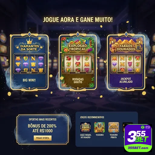 Aproveite slots modernos com promoções exclusivas - 355bet