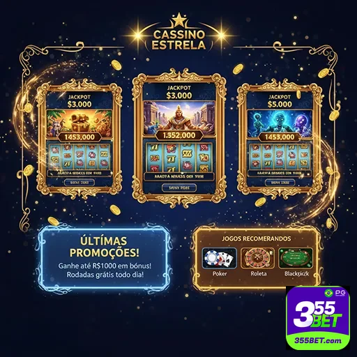 Imagem da página inicial da 355bet, site de apostas esportivas e jogos de azar no Brasil.